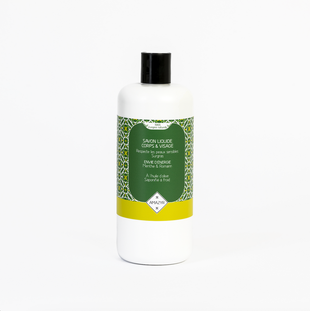 Savon liquide corps et visage envie d'Energie