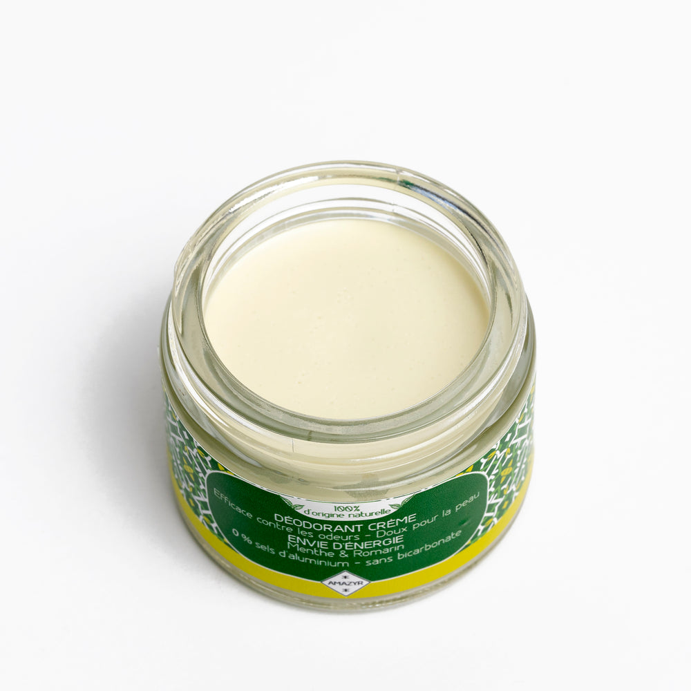 Déodorant crème Envie d'Energie - Menthe & Romarin