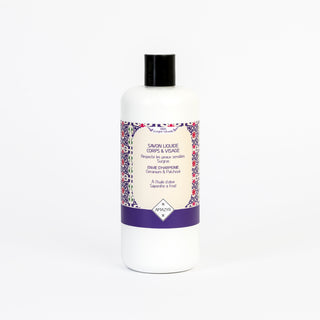 Savon liquide corps et visage Envie d'Harmonie - Géranium & Patchouli