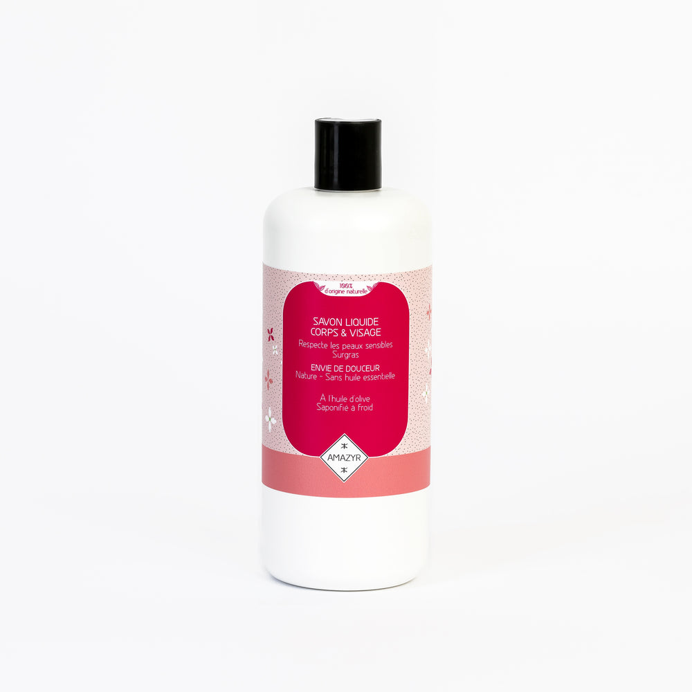 Savon liquide corps & visage Envie de douceur