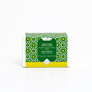 Savon solide corps & visage Envie d’Energie - Menthe & Romarin