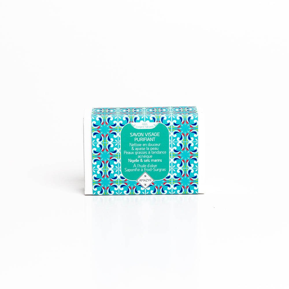 Savon Purifiant nigelle et sels marins