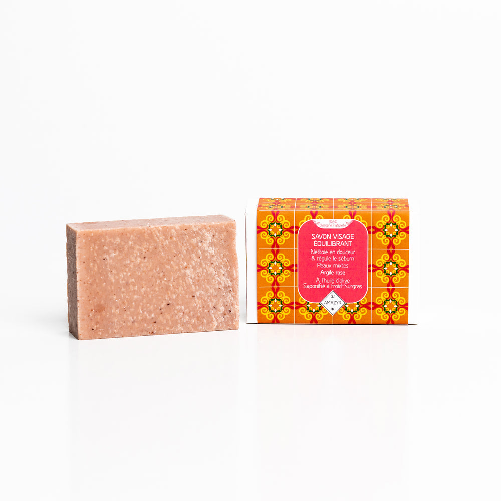 Savon Equilibrant à l'argile rose