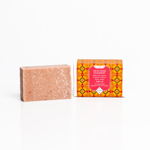 Savon Equilibrant à l'argile rose